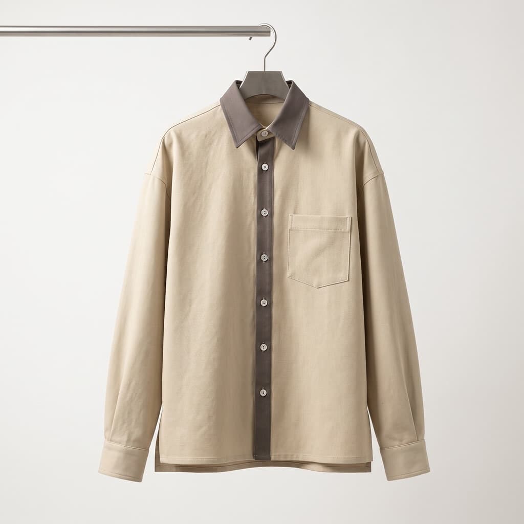 Camisa Oversized Areia